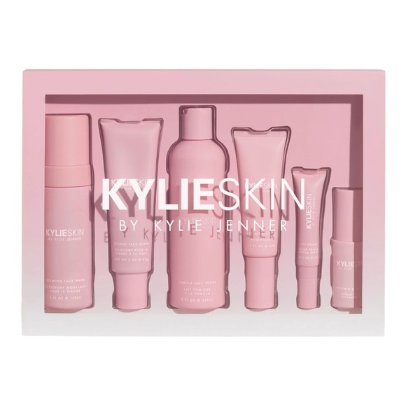 KYLIESKIN BY KYLIE JENNER 6 PIECE FULL REGIMEN SKIN SET - BNIB - Picture 1 of 3